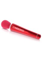 Caresse Compact Wand Massager 25 cm Rot
