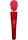 Caresse Compact Wand Massager 25 cm Rot