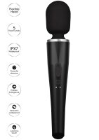 Caresse Pro Wand Massager 30 cm Black