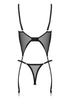 KOTEK Corset And Thong CO103 Black S/M