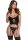 KOTEK Corset And Thong CO103 Black S/M