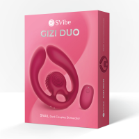 SNAIL VIBE GIZI Duo Estimulador Doble para Parejas Burdeos
