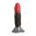 XR Brands Count Cockula Silicone Dildo Red/Black 20,3 cm