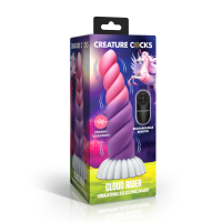 XR Brands Cloud Rider Vibrating Unicorn Silicone Dildo...