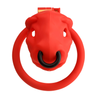 XR Brands Bull Chastity Cage Red
