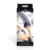 XR Brands The Tickler Vibrating Silicone Feather Tickler...