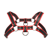 XR Brands Bulldog Harness Red