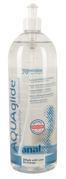 Joydivision AQUAglide anal water-based lubricant 1 l