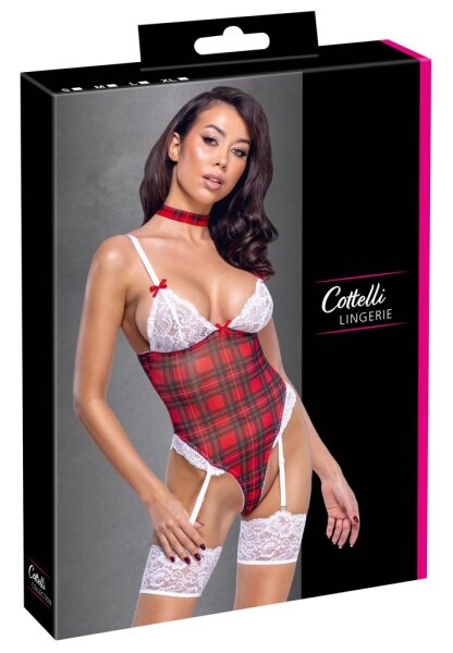 Cottelli Collection Body Plaid S