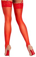 Cottelli Collection Strümpfe rot XL