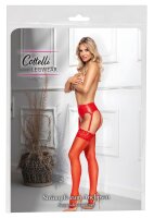 Cottelli Collection Strümpfe rot XL