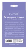 Luxus Selbstklebende Sticker im 5-teiligen Set Transparent