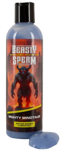 Beasty Cocks Sperm Mighty Minotaur wasserbasiertes Gleitgel 250 ml
