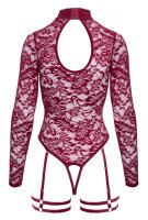 Abierta Fina Body busenfrei rot S