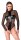 Noir Transparent Body with Open Crotch Black XL