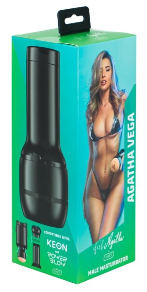 Kiiroo Agatha Vega Vagina Masturbator Schwarz