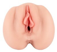 Realistixxx sucking and vibrating masturbator beige