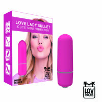 LOV Packs Cute Mini Vibrating Love Lady Bullet Pink