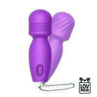 LOV Packs Love Massager Bullet Mini Wand Travel Size Lila
