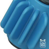 LOV Packs Love Ring Vibrating Ribs Erektionsring Blau