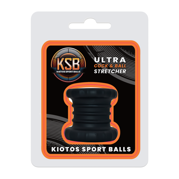 KSB Squeeze Silicone Ball Stretcher Ultra Black