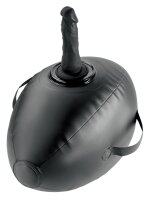 Fetish Fantasy Body Dock Inflatable Oval Love Ball Black