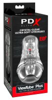 PDX Elite ViewTube EZ-Grip Stroker Transparent