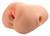 PDX Plus Pussy Pounder Vibrating Masturbator Beige 2.1 kg