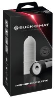 Suck-O-Mat 3 Perf. Sleeve M Weiß 21 cm Ø 2,3 cm