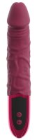 beau coeur Varelo Klassischer Vibrator Rot 23 cm Ø 4 cm