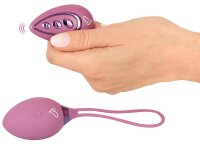 beau coeur Rovana Liebeskugel mit Vibration Rosa 6 cm Ø 3,9 cm