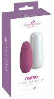 beau coeur Omino Lay-On Vibrator with Charging Case Pink 10.1 cm Ø 4.3 cm