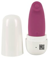 beau coeur Omino Lay-On Vibrator with Charging Case Pink 10.1 cm Ø 4.3 cm