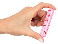 beau coeur Cherry Mini Vibrator Rosa 8,7 cm
