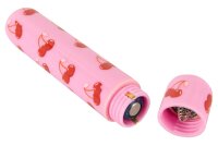 beau coeur Cherry Mini Vibrator Rosa 8,7 cm