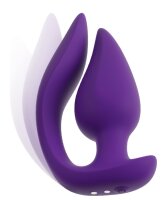 You2Toys Smile RC 2in1 Plug & Panty Vibrator Purple 11 cm Ø 3.5 cm
