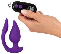 You2Toys Smile RC 2in1 Plug & Panty Vibrator Purple 11 cm Ø 3.5 cm