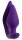 You2Toys Smile RC 2in1 Plug & Panty Vibrator Purple 11 cm Ø 3.5 cm