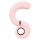 Loveline Tourner Vibrating Swirl Rosa Ø 3,7 cm