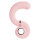 Loveline Perles rotating beads swirl pink Ø 3.7 cm