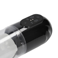 Shots TechnoThrust Automatische wasserdichte Masturbatorpumpe Schwarz