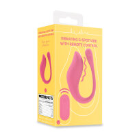 Loveline G-Spot Vibe mit Fernbedienung Pink 8 cm Ø...