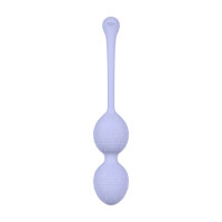 Loveline vibrating bead kegel with remote control purple Ø 3.5 cm
