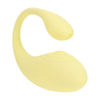 Loveline G-Spot Vibe mit Fernbedienung Gelb 8 cm Ø...