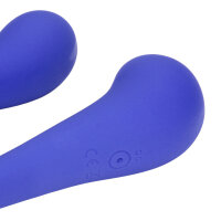 Loveline dual-ended bendable vibe with remote control purple 10 cm Ø 3.5 cm