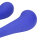 Loveline dual-ended bendable vibe with remote control purple 10 cm Ø 3.5 cm