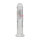 RealRock Vibrating Dildo with LED Transparent 18 cm Ø 3.8 cm