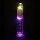 RealRock Vibrating Dildo with LED Transparent 18 cm Ø 3.8 cm