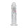 RealRock Vibrating Dildo with LED Transparent 20 cm Ø 4.2 cm