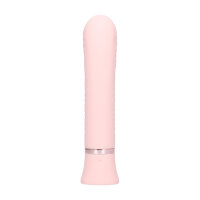 Loveline Divine Ribbed G-Spot Vibe Rosa 12,5 cm Ø 3,4 cm